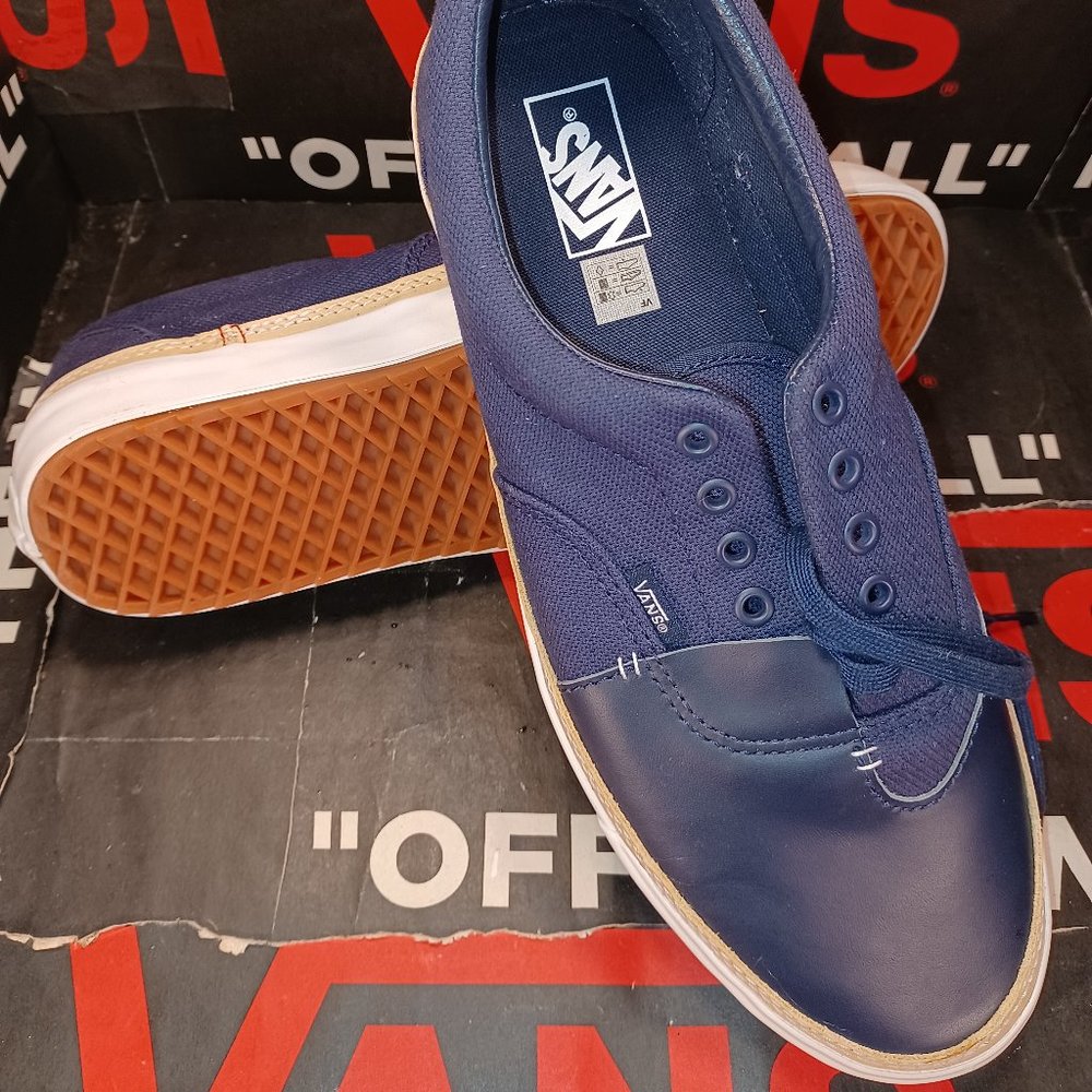 Vans Slip Vamp Era Overply Genuine Leather Men's 7Women's 8.5 VN0A4TZXX95